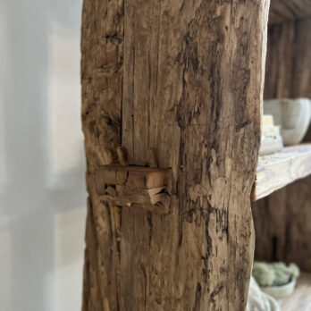 Salvaged ancient timber shelves | Ottalie