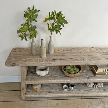 Rustic reclaimed console table | Rosamund