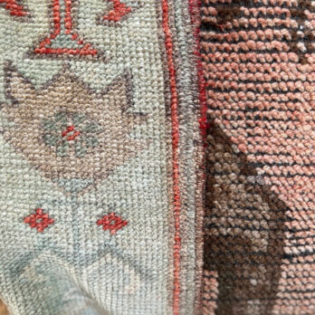 Antique carpet cushion 60cm square | Rupert