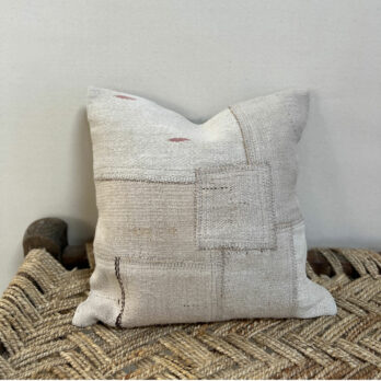 Patchwork vintage cushion stone | Selena