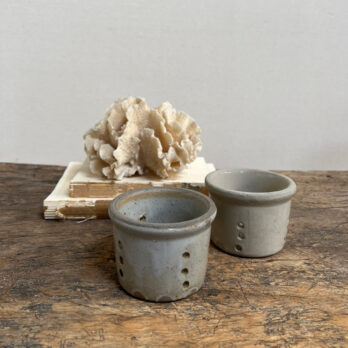 Small antique French cheese mould