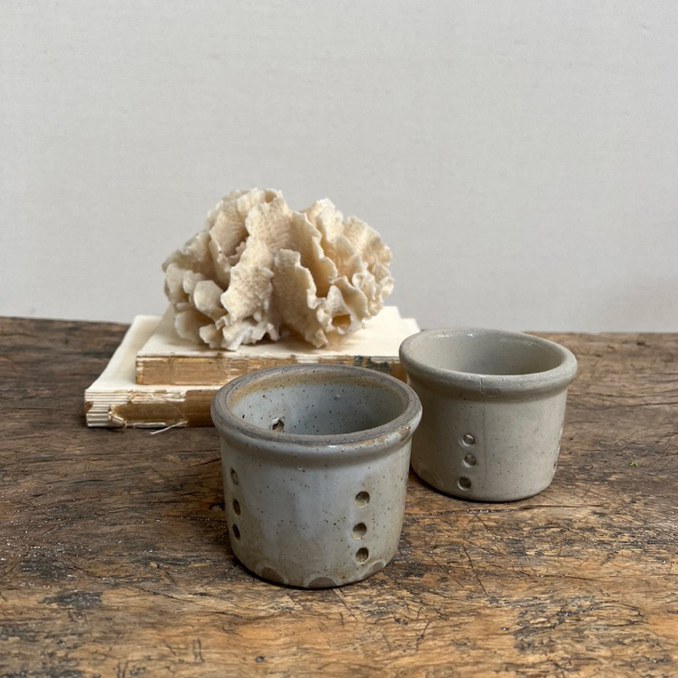 Small antique French cheese mould