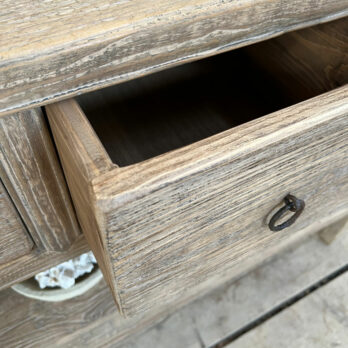 Rustic salvaged console table | Sophia