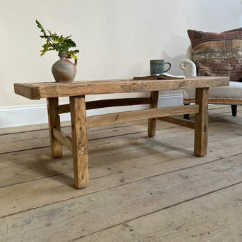 Antique rustic coffee table | Stanton