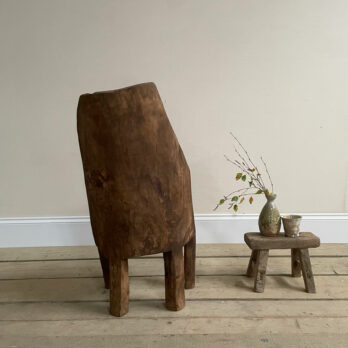 Antique Indian primitive seat | Tabitha