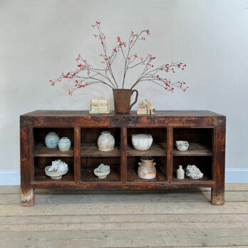 Antique elm shop counter | Tanasha