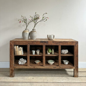 Antqiue rustic open shop counter | Theodore