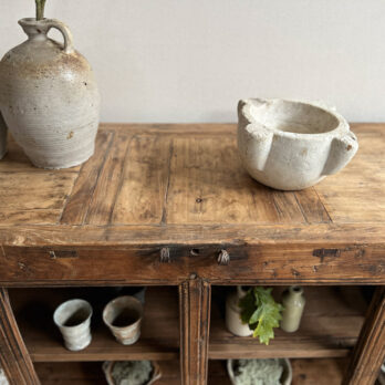 Antqiue rustic open shop counter | Theodore