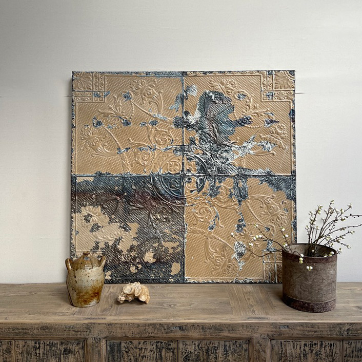 American tin tiles Artwork Yale