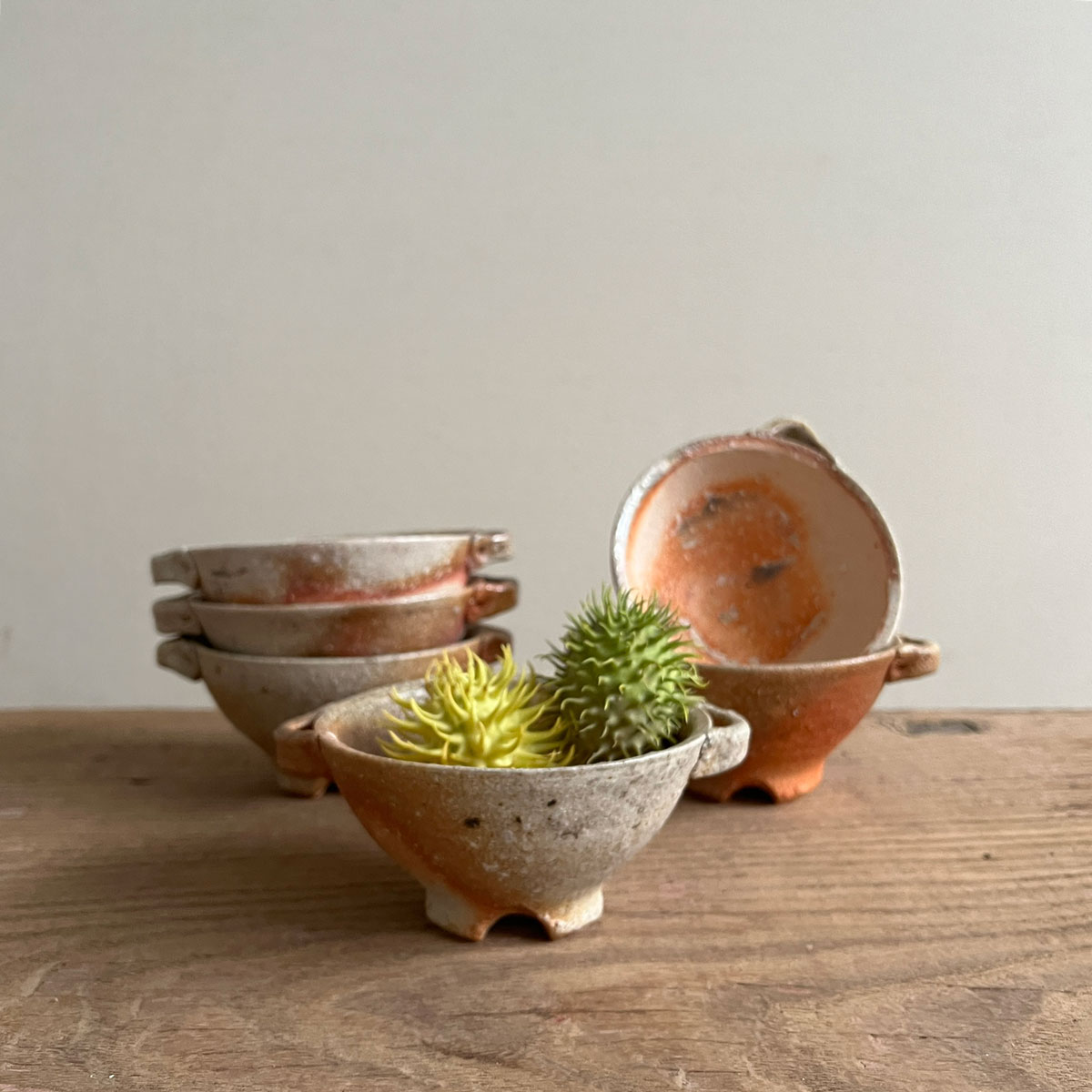 Vintage Japanese pottery small bowl A