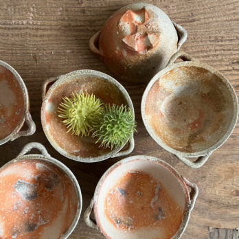 Vintage Japanese pottery small bowl A