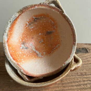 Vintage Japanese pottery small bowl A