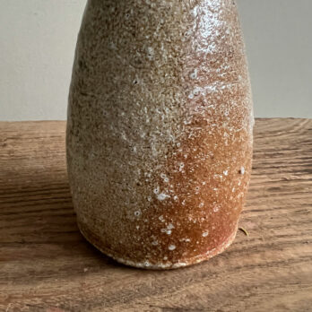 Vintage Japanese pottery vase E