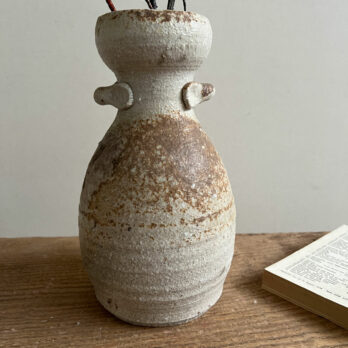 Vintage Japanese pottery vase G