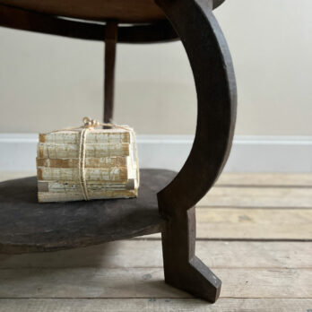 Large antique side table Asha