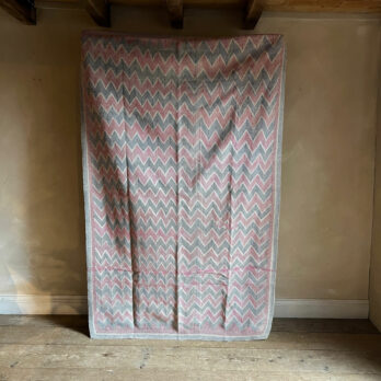 Cream Vintage handstiched Kantha Throw No: 2