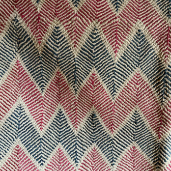 Cream Vintage handstiched Kantha Throw No: 2