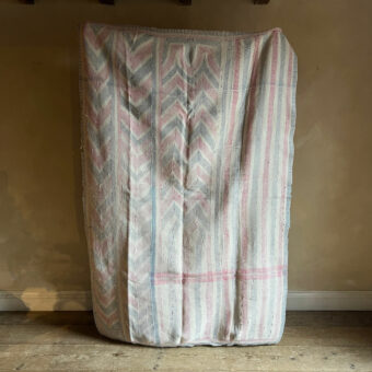 Cream Vintage handstiched Kantha Throw No: 3