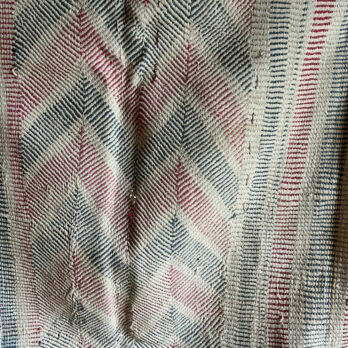 Cream Vintage handstiched Kantha Throw No: 3