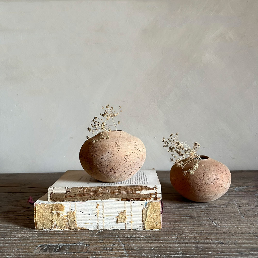 Small terracotta vase or bowl | Rabat