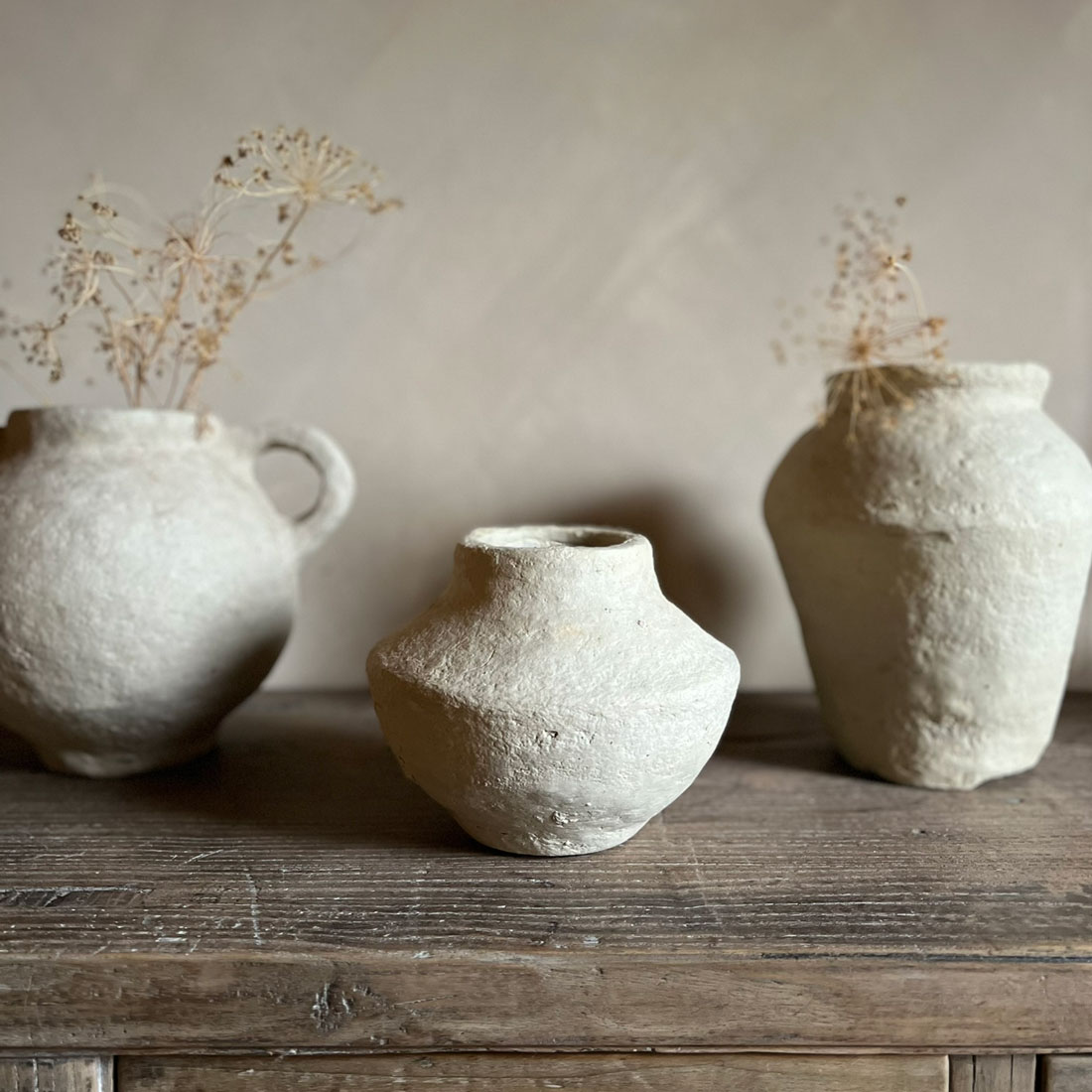 Paper mache pot | Rochi