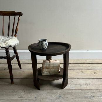 Small antique side table Zuri