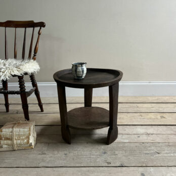 Small antique side table Zuri