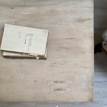 Antique Elm Coffee Table Christie