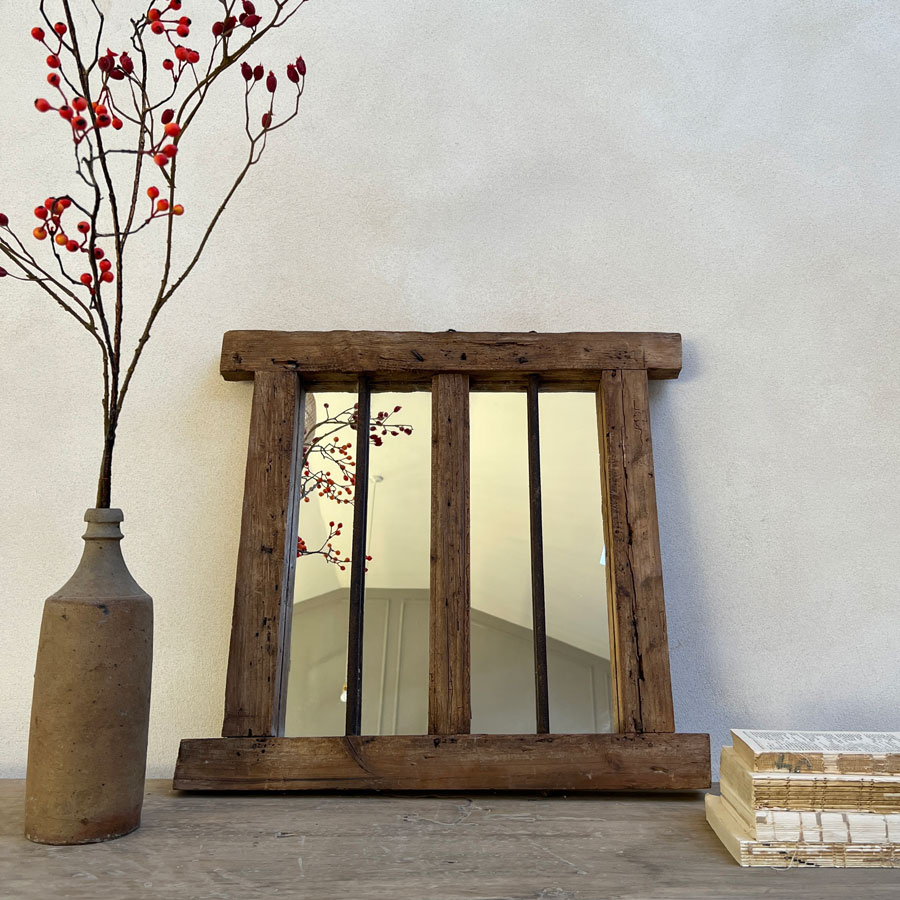 Antique wooden mirror Richard