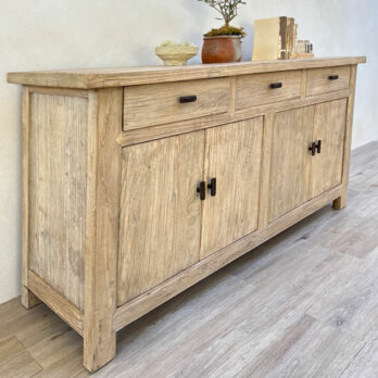 Reclaimed Rustic Elm Sideboard Ashton