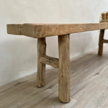 Reclaimed Rustic Wooden Bench Eliot