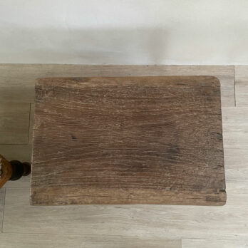 Antique Elm Side Table Jasper