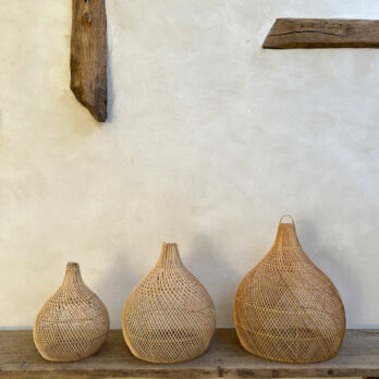 Woven Rattan Pendant Shade Large