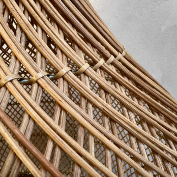 Woven Rattan Pendant Shade Large