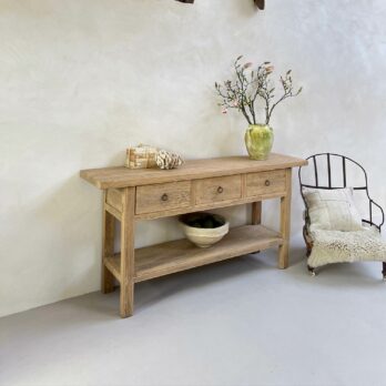 Reclaimed Elm Console Table Lodsworth