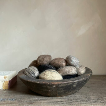 Felted Textured Decorative Stone