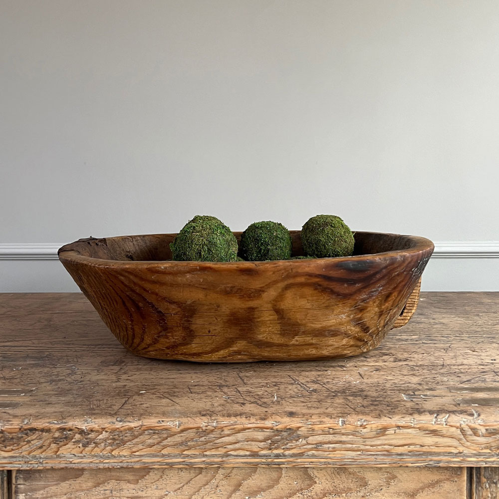 Antique Dough Bowl 11