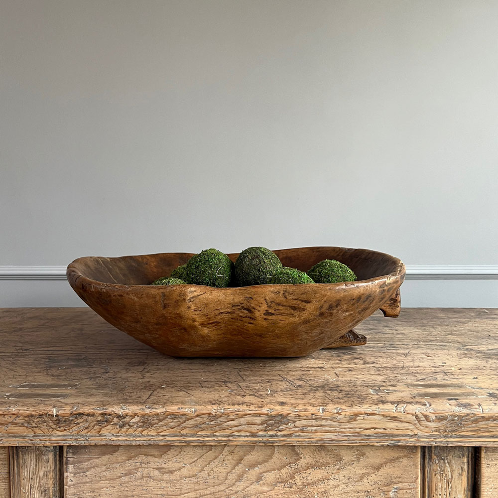 Antique Dough Bowl 14