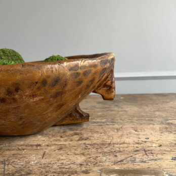 Antique Dough Bowl 14