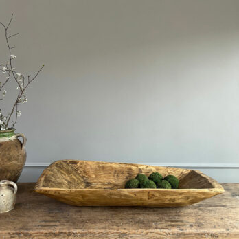 Antique Dough Bowl 17