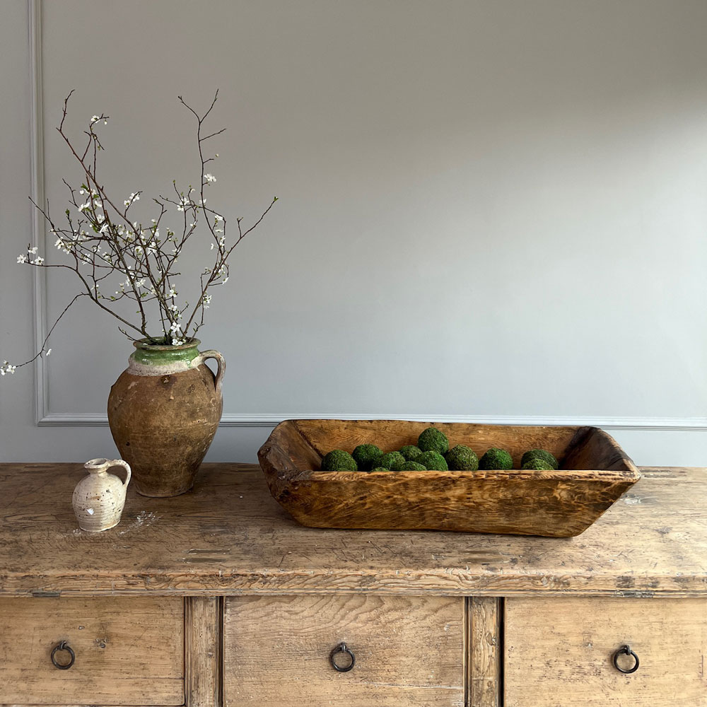 Antique Dough Bowl 18