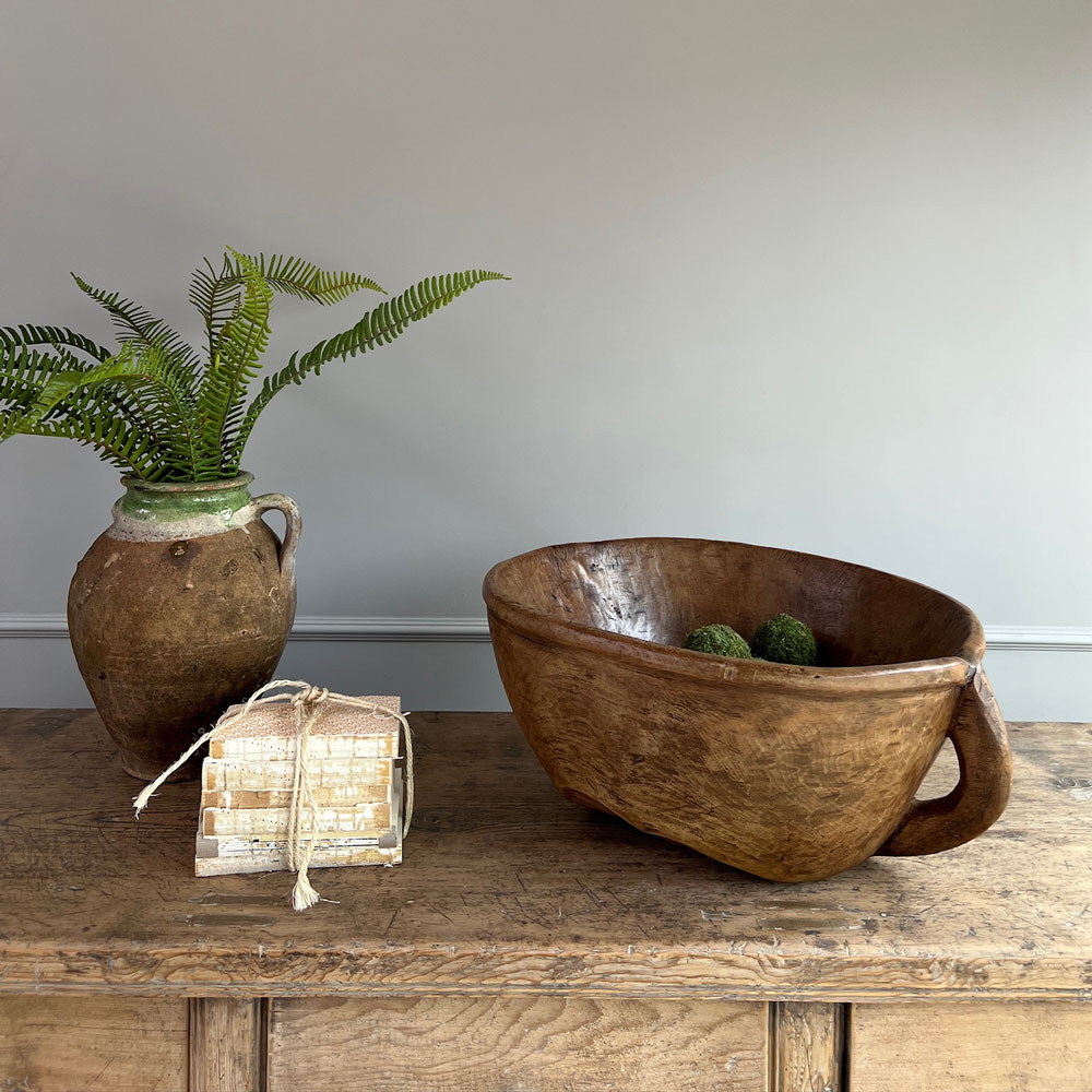Antique Dough Bowl 20