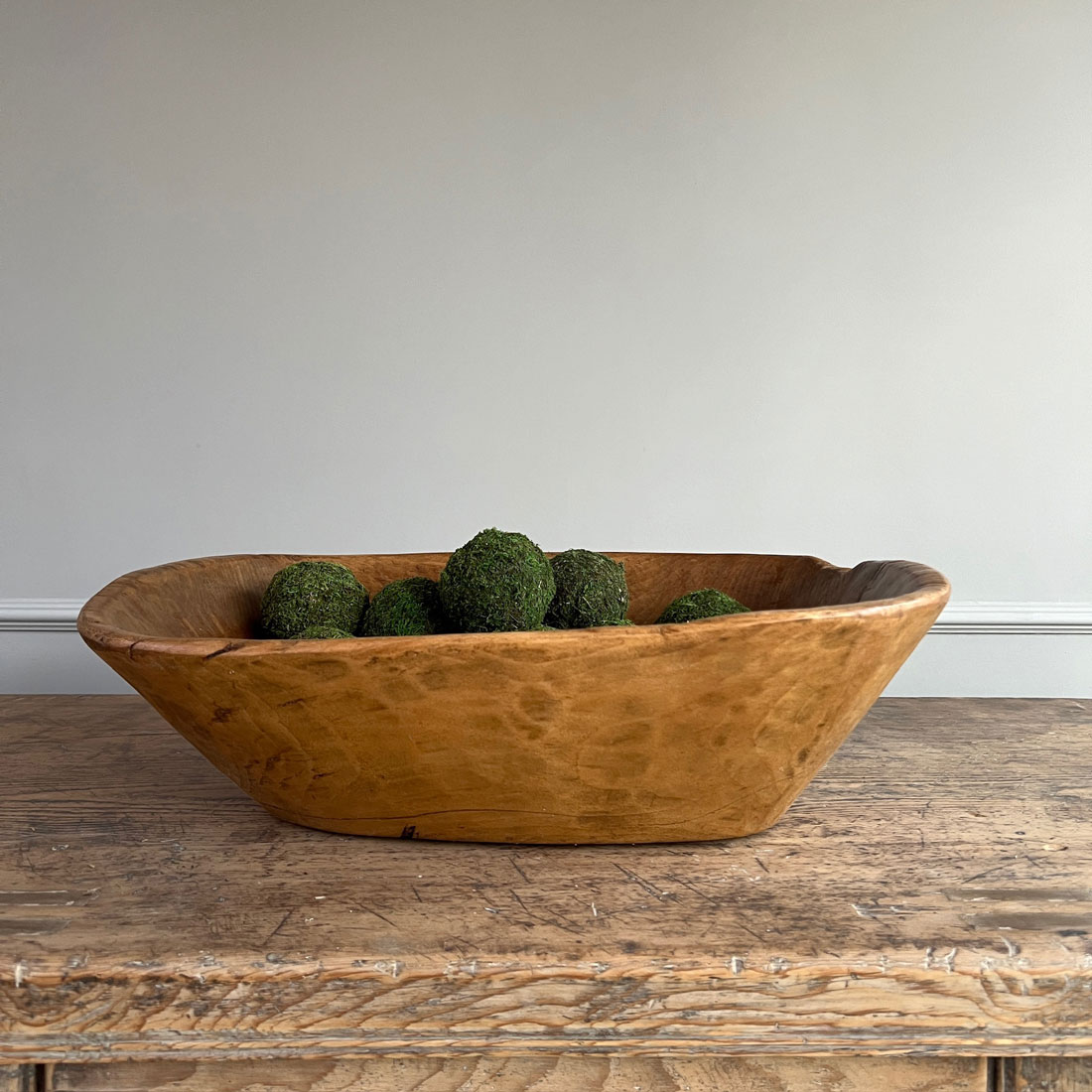 Antique Dough Bowl 9