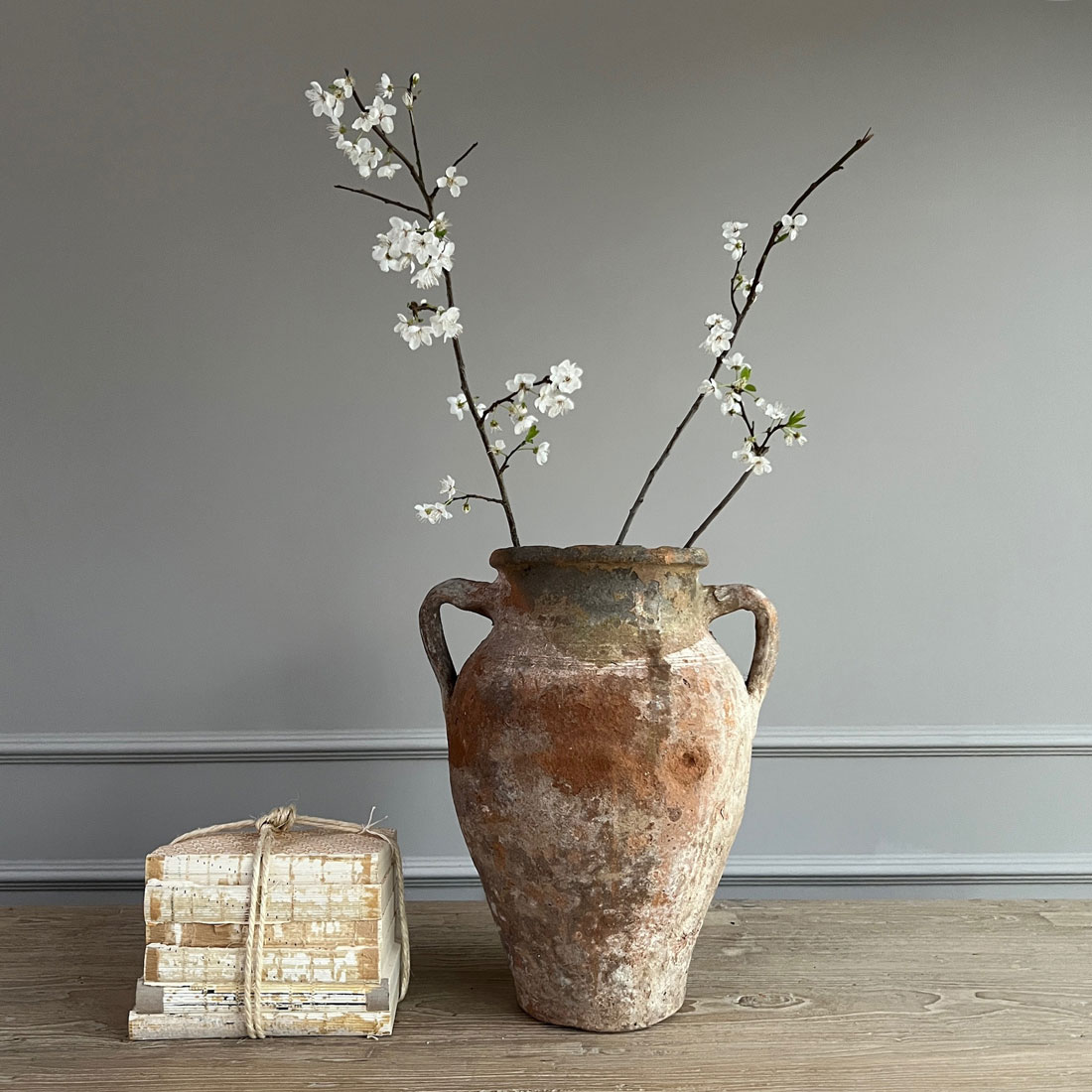 Antique Mediterranean Urn Amaia
