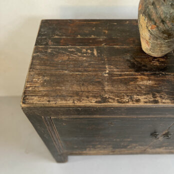 Antique Black Cabinet Bernard