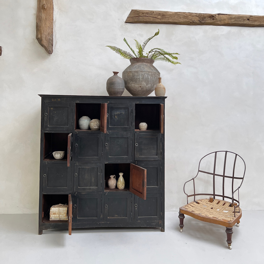 Antique wooden lockers | Barney