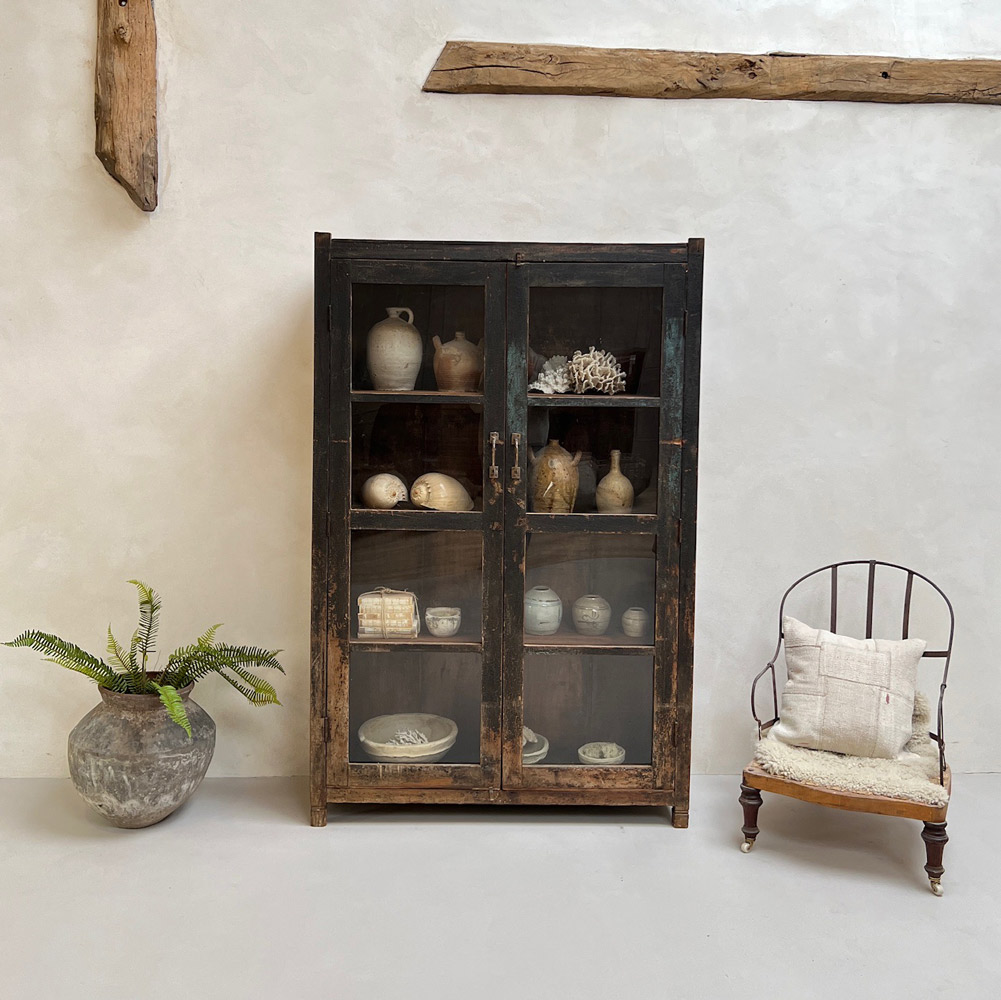 Antique glazed cupboard | Darcy