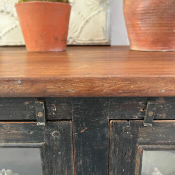 Antique glazed shop counter | Lavenham