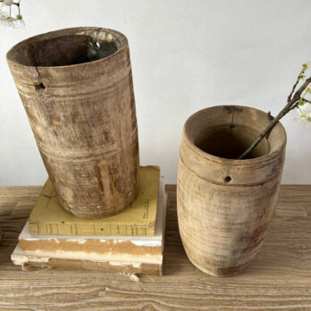 Wooden Nepali Pot Medium