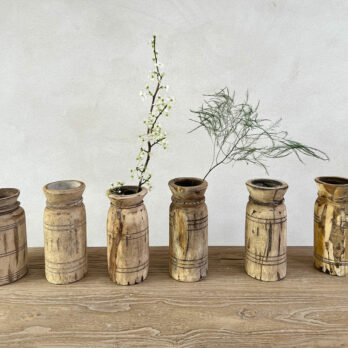 Wooden Nepali Pots Small